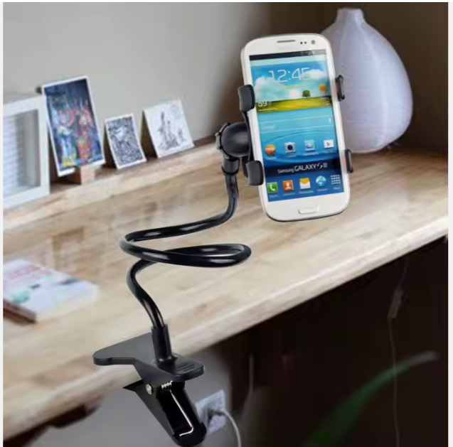 Morsure™ – Support Flexible à Col de Cygne 360° pour Téléphone