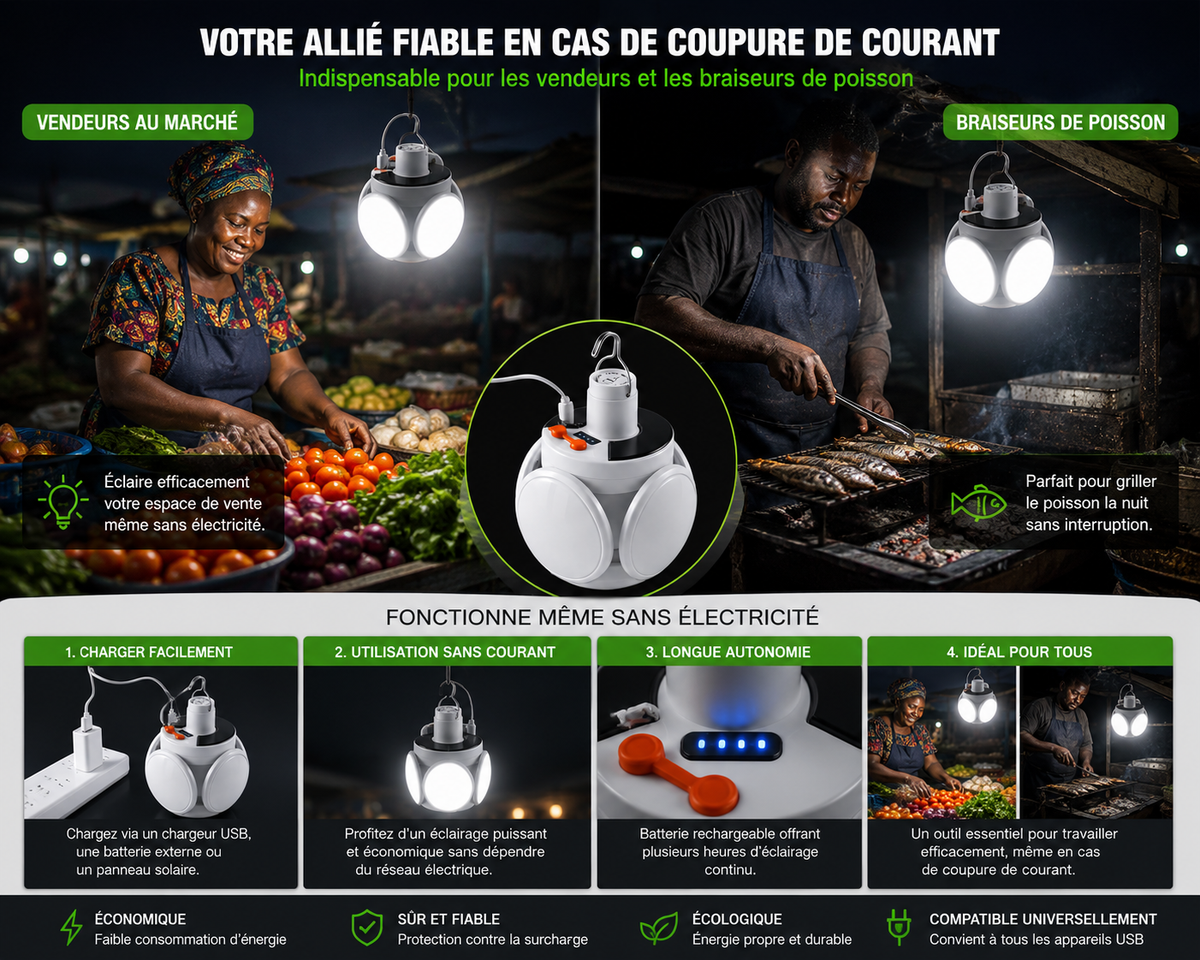 SOLARSAFE™ PRO - La lumière qui reste quand tout s’éteint