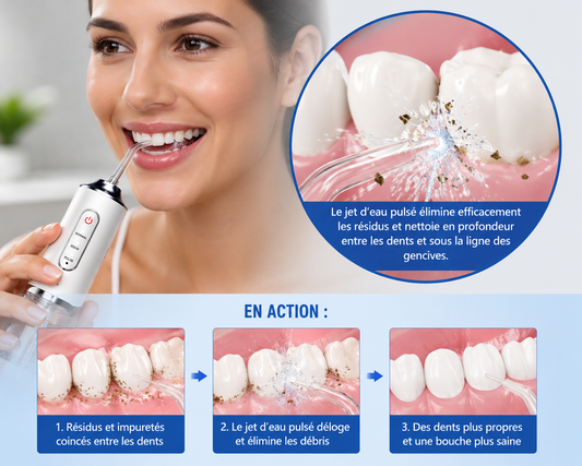 DentaJet™ Pro - Le nettoyage bucco-dentaire Premium