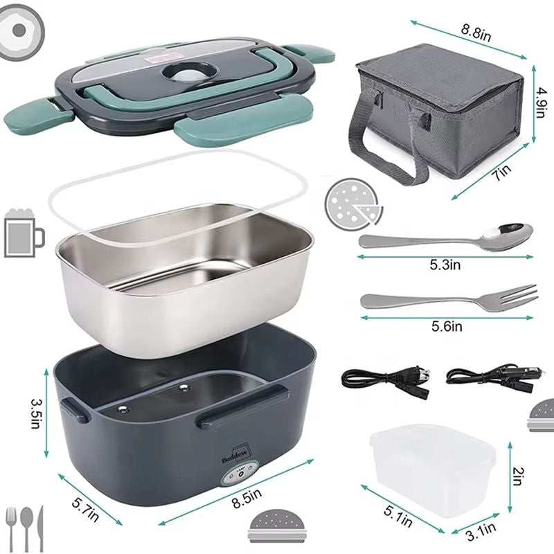 THERMOBOX PRO™ – Lunch Box Chauffante Électrique Portable