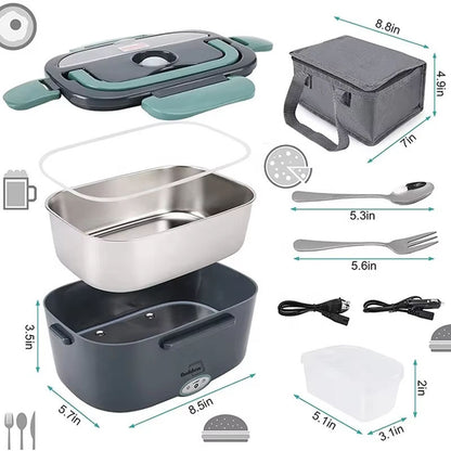 THERMOBOX PRO™ – Lunch Box Chauffante Électrique Portable
