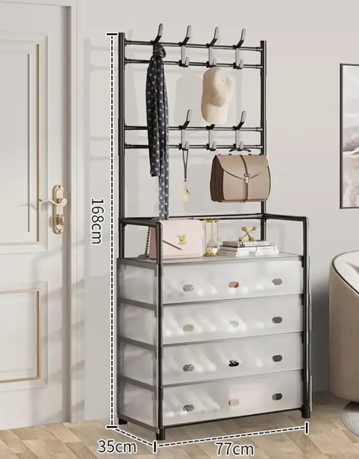 ORGA'PLAC™ – L’Armoire 3-en-1 pour un Espace Toujours Propre et Stylé