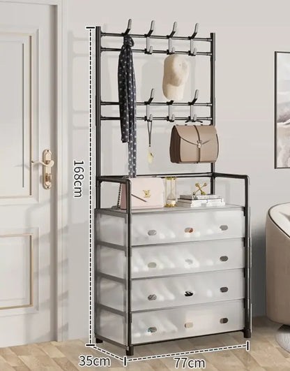 ORGA'PLAC™ – L’Armoire 3-en-1 pour un Espace Toujours Propre et Stylé