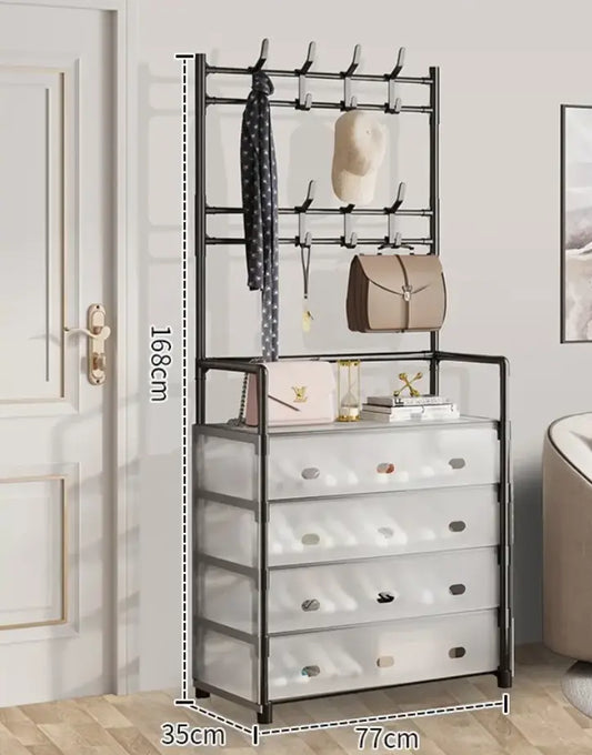 ORGA'PLAC™ – L’Armoire 3-en-1 pour un Espace Toujours Propre et Stylé
